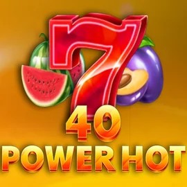Slots logo of 40 Power Hot from Amusnet Interactive at Morospin Casino