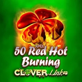50 Red Hot Burning Clover Links game by Novomatic – logo hosted on Morospin Casino