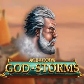 Age Of The Gods: God of Storms logo by Playtech Morospin Casino
