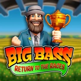 Big Bass Return to the Races logo – Slots by Pragmatic Play at Morospin Casino