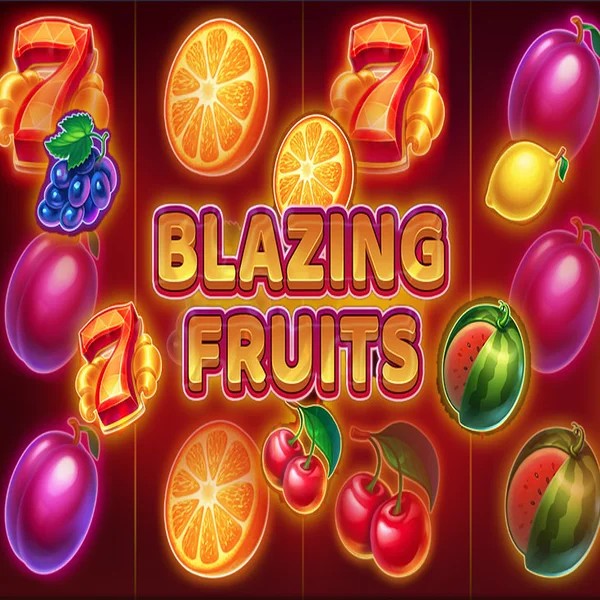 Blazing Fruits logo by Inbet Games at Morospin Casino