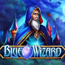Blue Wizard logo by Quickspin Morospin Casino