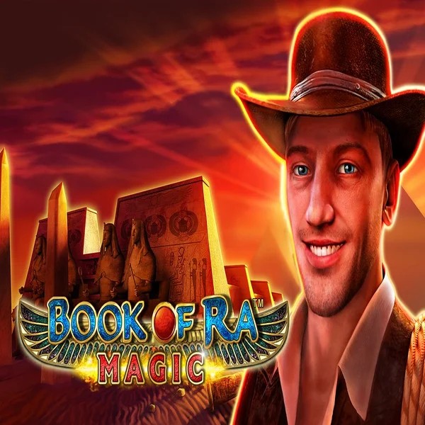 Book of Ra Magic slot visual from Greentube available on morospin.eu.com