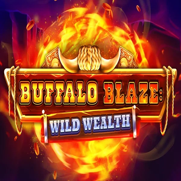 Buffalo Blaze Wild Wealth by OctoPlay, showcased at morospin.eu.com – game logo