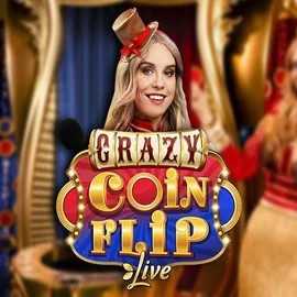 Crazy Coin Flip slot visual from Evolution available on morospin.eu.com