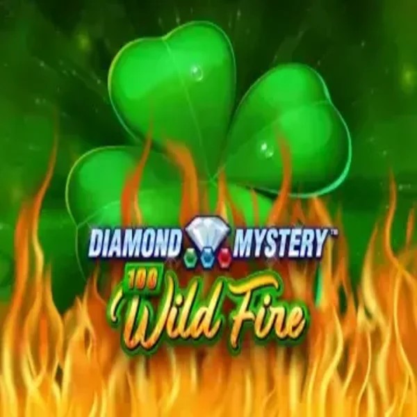 Slots logo of Diamond Mystery 100 Wild Fire from Greentube at Morospin Casino