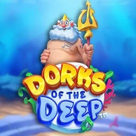 Dorks of the Deep online game logo by Hacksaw Gaming on morospin.eu.com