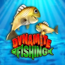 Dynamite Fishing slot logo by Inspired Gaming at Morospin Casino