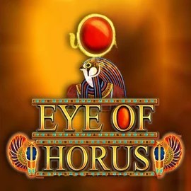 Eye of Horus slot logo by RTG (Reel Time Gaming) at Morospin Casino