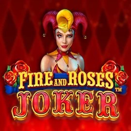 Fire and Roses Joker logo by Triple Edge Studios at Morospin Casino