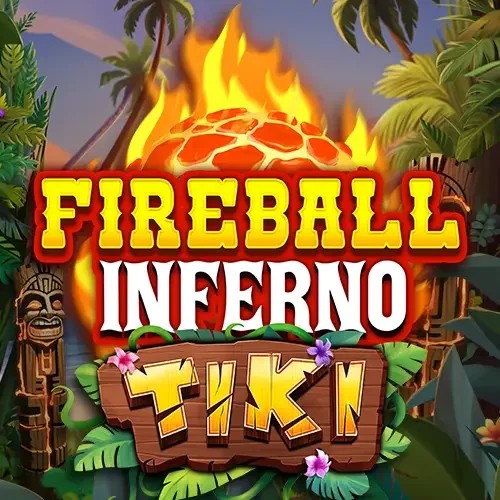Fireball Inferno Tiki by NetEnt, showcased at morospin.eu.com – game logo