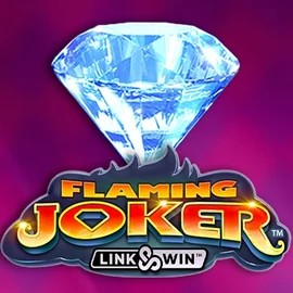 Slots logo of Flaming Joker Link and Win from Barstruck at Morospin Casino