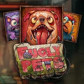Fugly Pets logo – Slots by Stakelogic at Morospin Casino