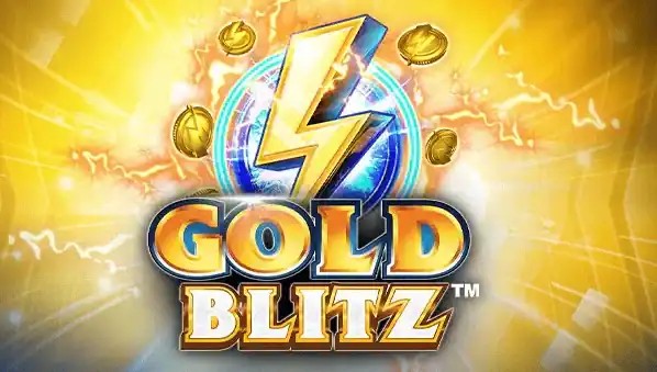 Gold Blitz by Fortune Factory Studios, showcased at morospin.eu.com – game logo