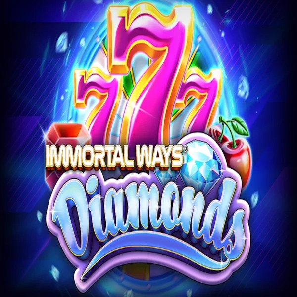 Immortal Ways Diamonds by RubyPlay, showcased at morospin.eu.com – game logo