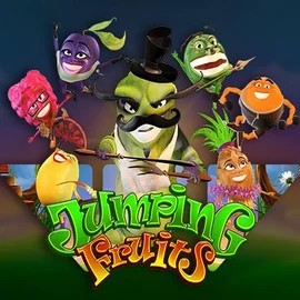 Jumping Fruits logo – Slots by Wazdan at Morospin Casino