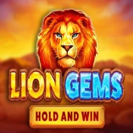Lion Gems Hold and Win logo – Slots by Playson at Morospin Casino