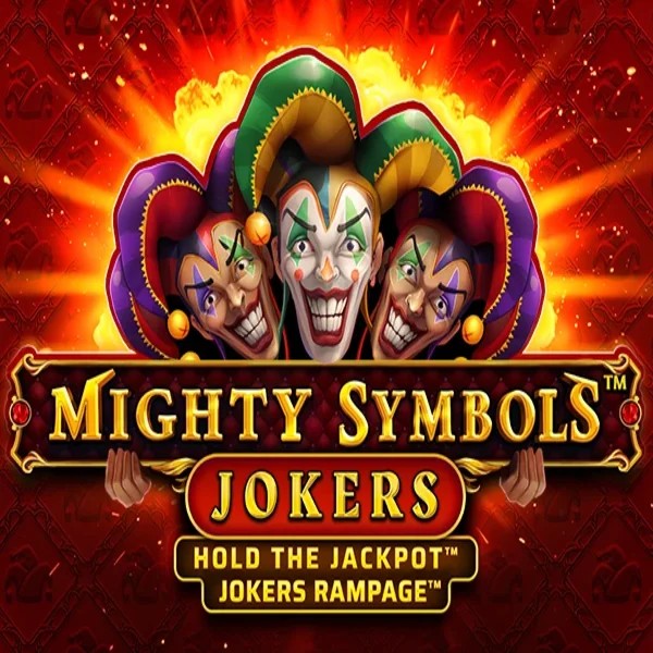 Mighty Symbols Joker slot logo by Wazdan at Morospin Casino