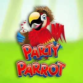 Slots logo of Party Parrot from Rival at Morospin Casino