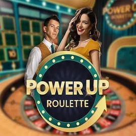 PowerUP Roulette slot logo by Pragmatic Play at Morospin Casino