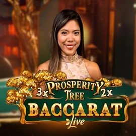 Prosperity Tree Baccarat logo – Live Casino by Evolution at Morospin Casino