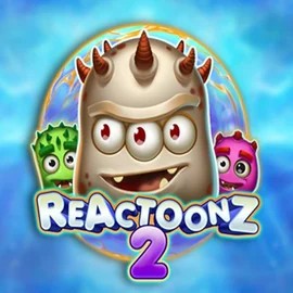 Reactoonz 2 logo by Play'n GO Morospin Casino