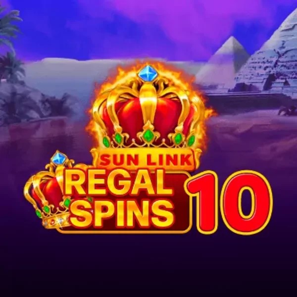 Regal Spins 10 slot logo by PatePlay at Morospin Casino