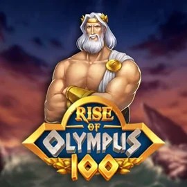 Slots logo of Rise of Olympus 100 from Play'n GO at Morospin Casino