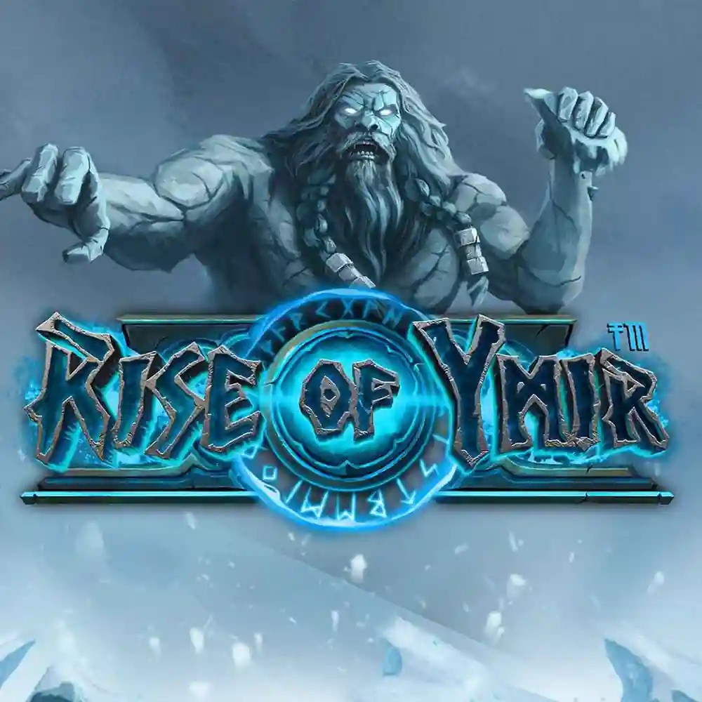 Rise of Ymir logo by Hacksaw Gaming at Morospin Casino