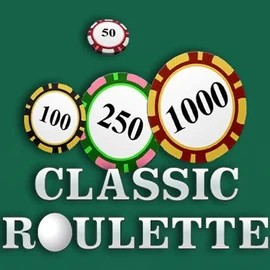 Roulette slot logo by OneTouch Games at Morospin Casino