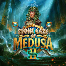 Stone Gaze of Medusa 2 online game logo by Stakelogic on morospin.eu.com
