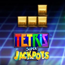 Tetris Super Jackpots by WMS, showcased at morospin.eu.com – game logo