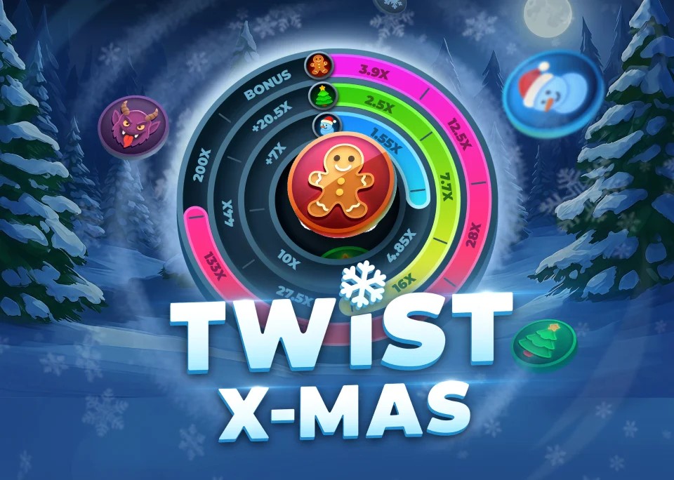 Play the Twist X-mas slot by InOut on Morospin Casino